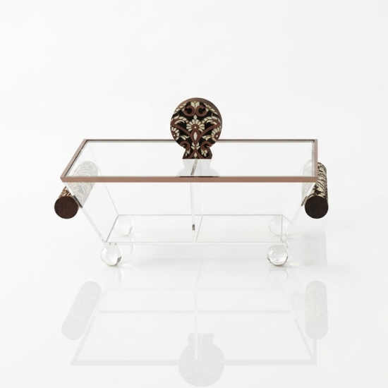 Two-Section Serving Platter